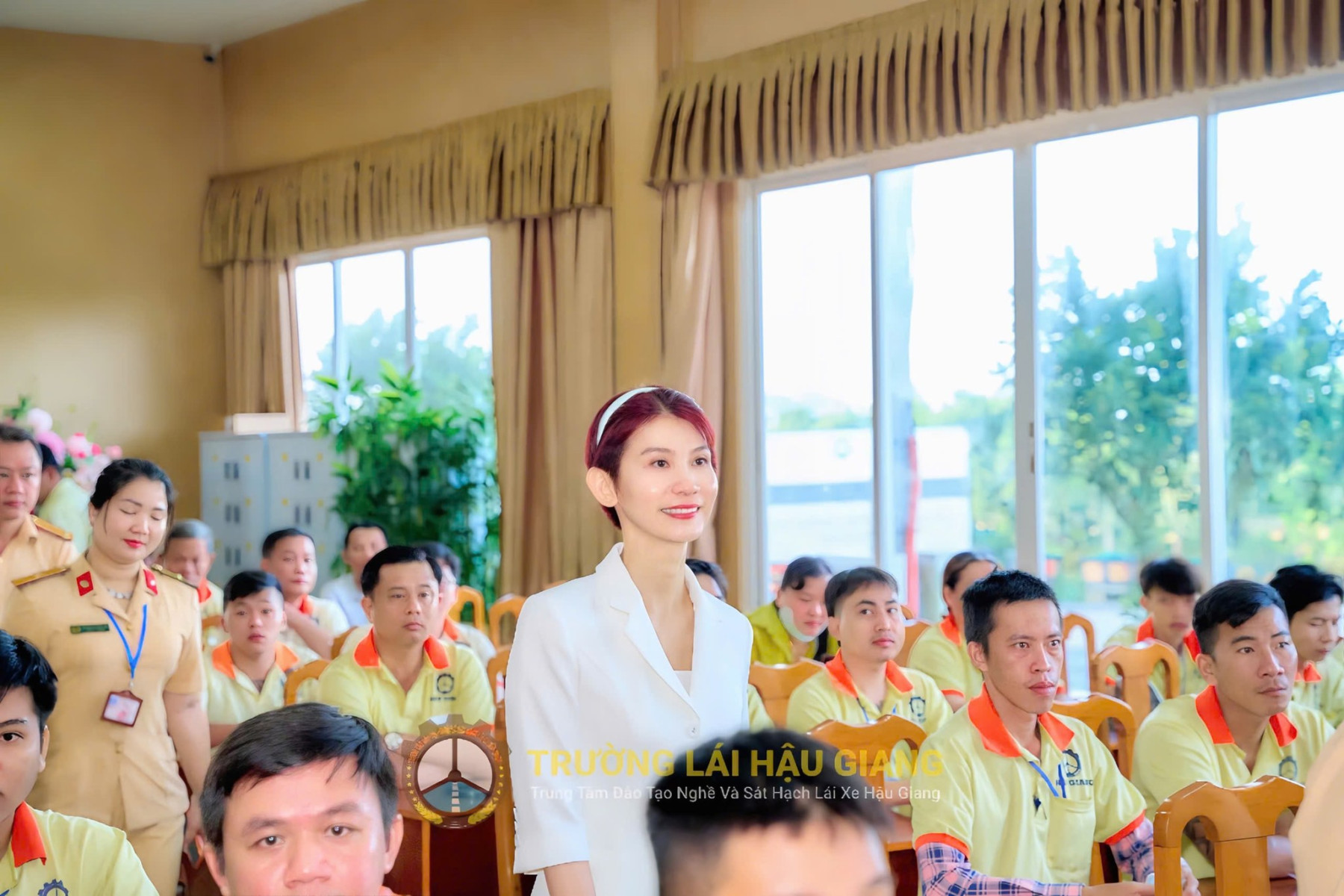 Kỳ thi đầy năng lượng tại Trung tâm Đào tạo Nghề và Sát hạch lái xe Hậu Giang (Trường lái Hậu Giang)